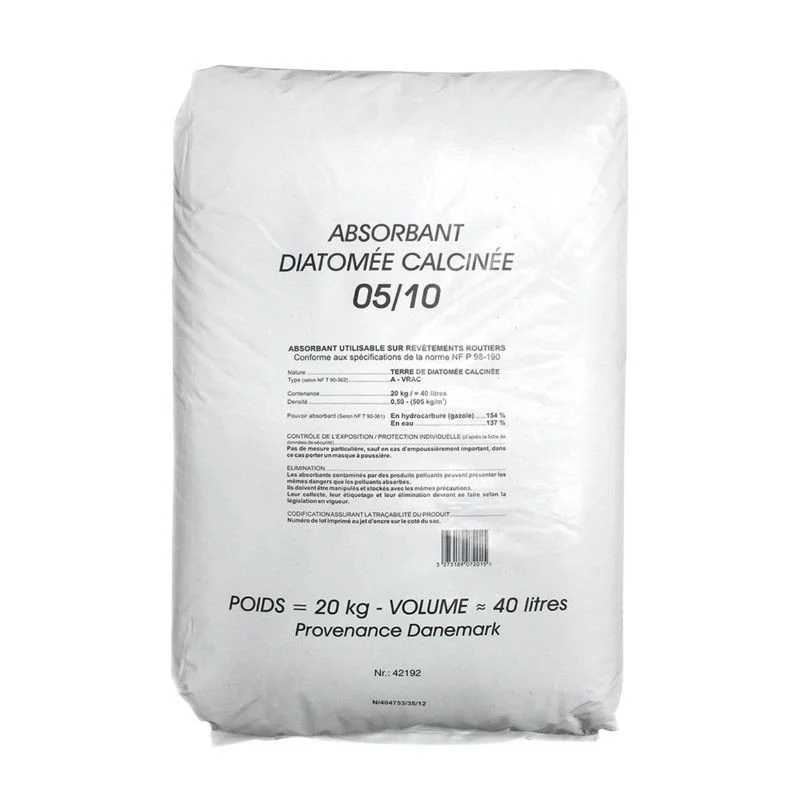 ABSORBANT HUILE, PRODUIT CHIMIQUE, EAU MINERVA (20 Kg DE GRANULES) – Image 2