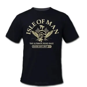 T shirt moto vintage - Isle of Man T